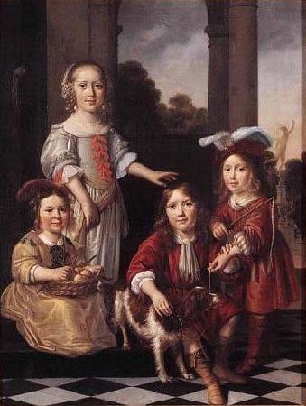  Portrait of Four Children